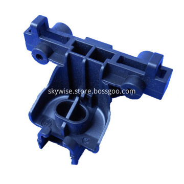 Plastic mold for electronic connector